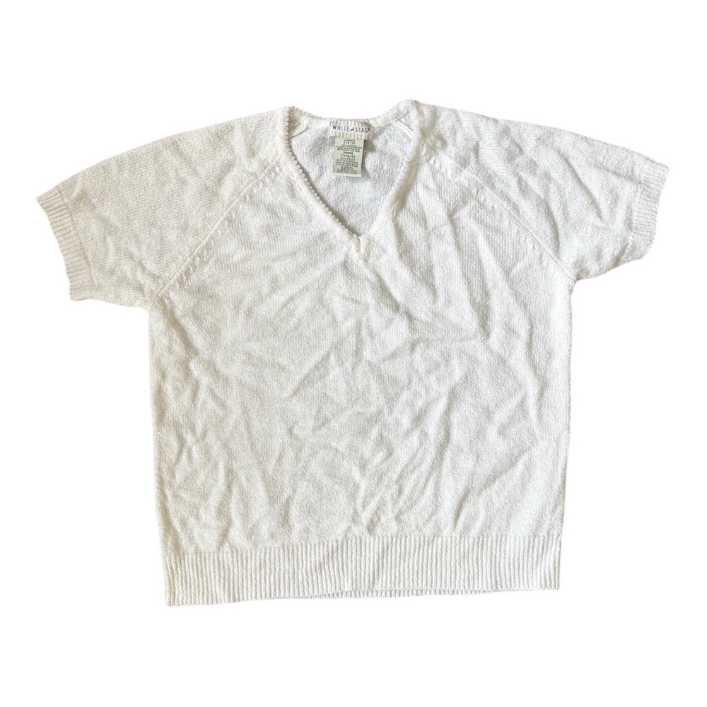 White Stag White Relaxed Short Sleeve Tee